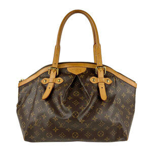 Louis Vuitton Monogram Tivoli Handbag Brown Canvas